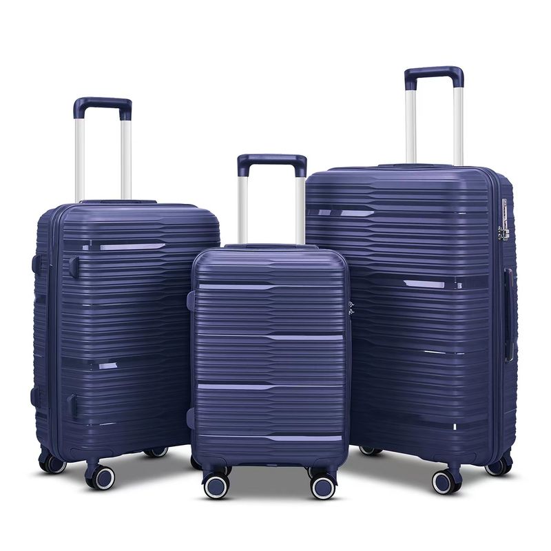 Carry On Material de PP Set de bagagem Multicolor Shockproof para o exterior