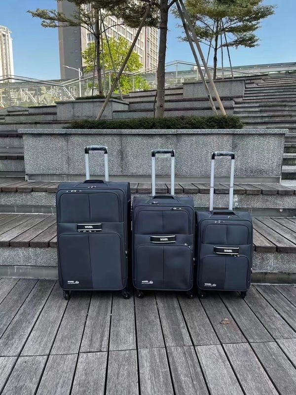 Tecido Prático Maleta de 4 rodas 20 24 28 polegadas Multicolor Leve