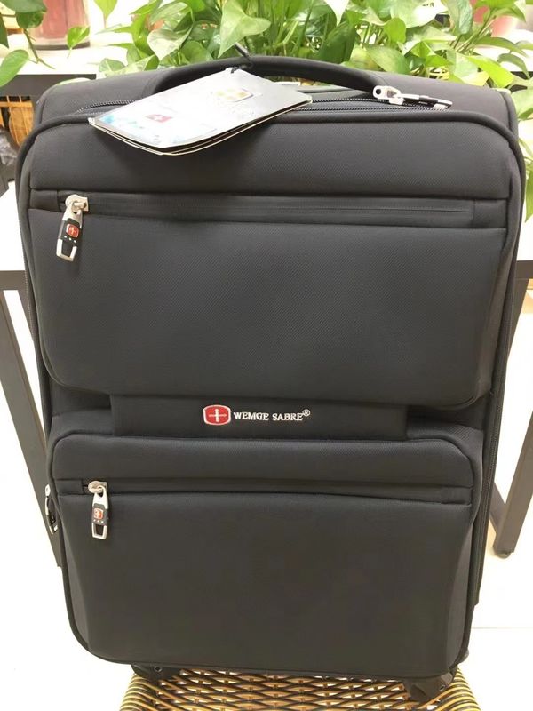 Saco de roupa leve 20 polegadas 22 polegadas 24 polegadas Preto