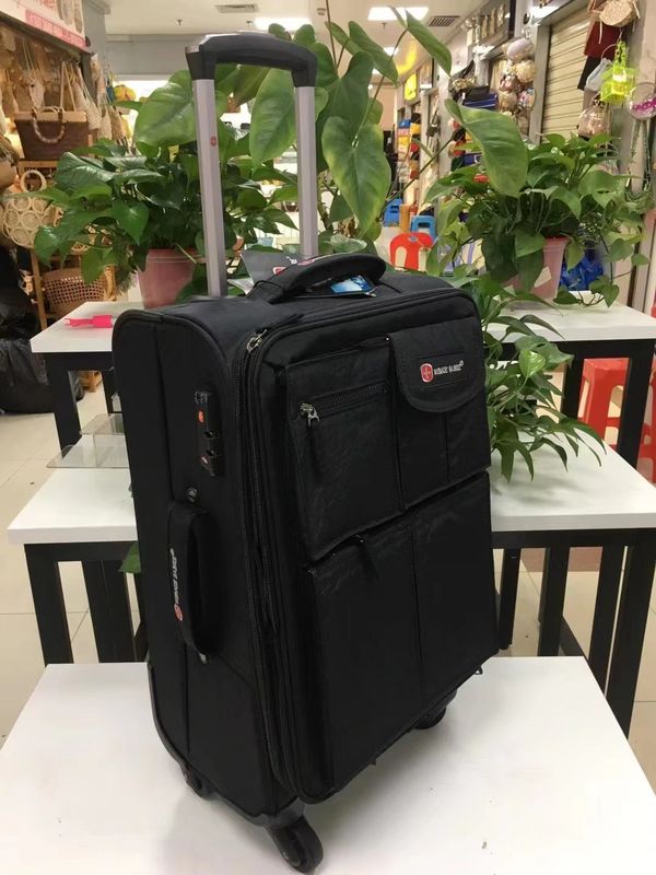 Saco de roupa leve 20 polegadas 22 polegadas 24 polegadas Preto