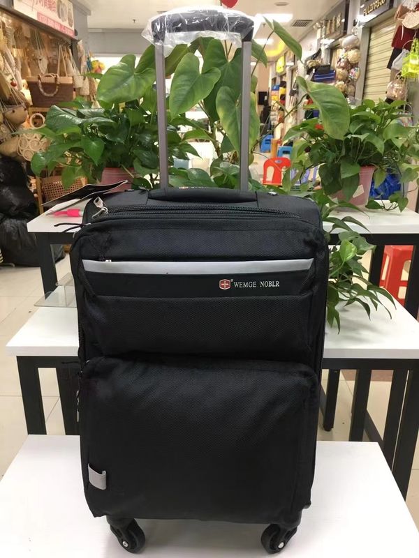 Saco de roupa leve 20 polegadas 22 polegadas 24 polegadas Preto