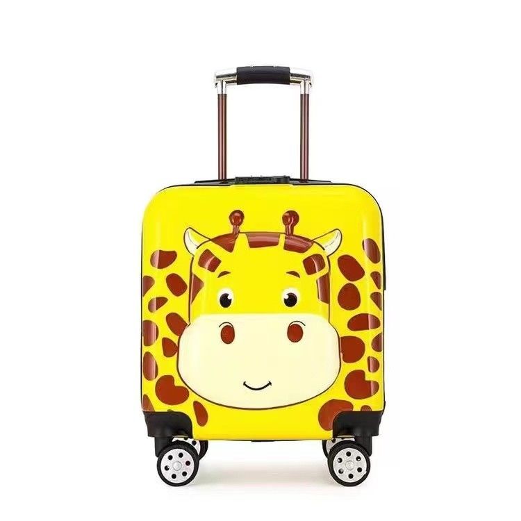 Venda Quente Barata Abs Crianças Sacola de Viagem Carrinho de 18 polegadas Cartoon Character Kid bagagem