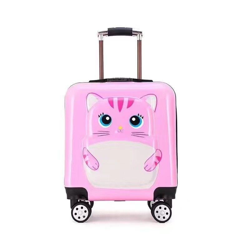 Blue/Pink/Red/Black Kids Bagagem de viagem para crianças Durável Leve com vários compartimentos