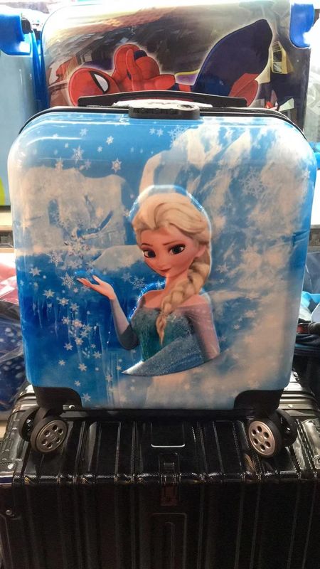 18 polegadas Princesa congelada Crianças Cartoons Bagagem Wanderlust caprichoso Encantador Para viagens imaginativas