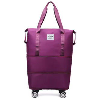Saco portátil de grande capacidade Universal Roda Saco de viagem multifuncional Multicamadas de expansão Saco de viagem de negócios