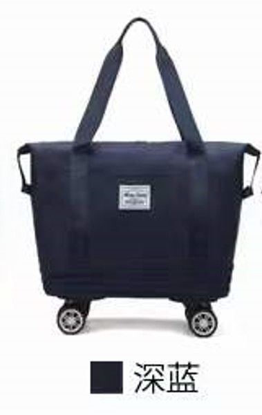 Saco de ginástica esportiva de rodas impermeável Oxford viagem fitness Saco de duffel Yoga de armazenamento expansível Saco de ombro