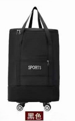 Bolsa de bagagem de trabalho dobrável de grande capacidade Bolsa de bagagem de armazenamento masculina de grande porte
