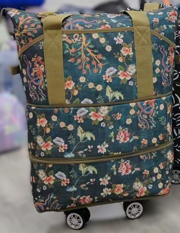 Fabricantes Venda direta Saco de viagem de rodas dobrável de grande capacidade durável para o exterior