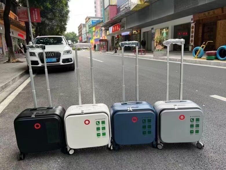 Alumínio emoldurado de viagem de negócios mala de viagem de viagem bagagem de viagem conjuntos de negócios de trolley bolsa bagagem embutida TSA fechadura
