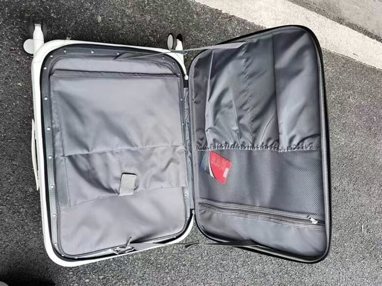 Caixa de bagagem universal de roda giratória maleta de viagem para transportar com saco portátil