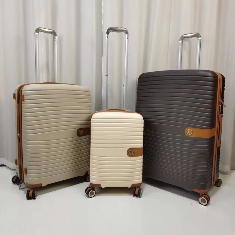 Venda a quente ABS maleta caixa de bagagem fábrica fabricação preço no atacado ABS PC conjunto completo bagagem de viagem personalizada