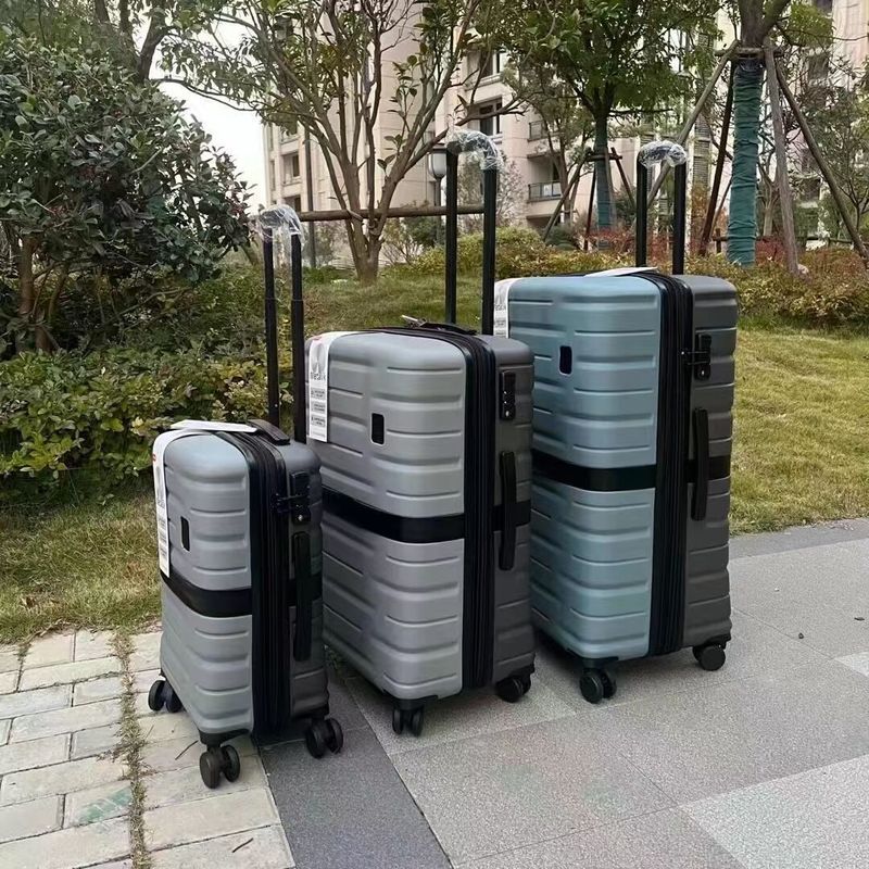 Fabricante Custom Airplane Trolley Portátil Outdoor Fashion Hard Shell PP Set de bagagem de viagem