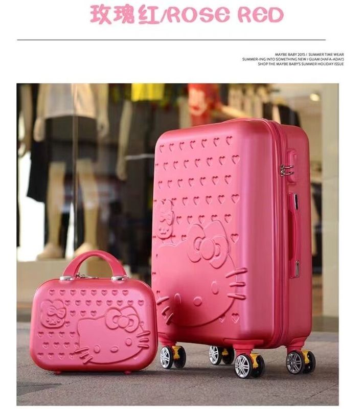 Crianças PC Caminhão de viagem personalizado Bolsas de bagagem Maleta Conjuntos de plástico Traje rolanteCaso para crianças