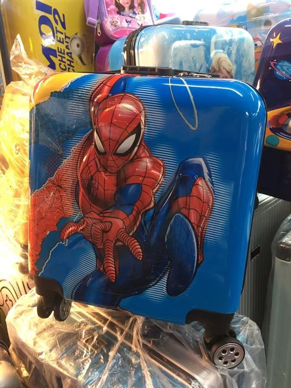 Bolsa de 18 polegadas para crianças PC ABS Bolsa de viagem Hard Shell Cartão de desenho animado