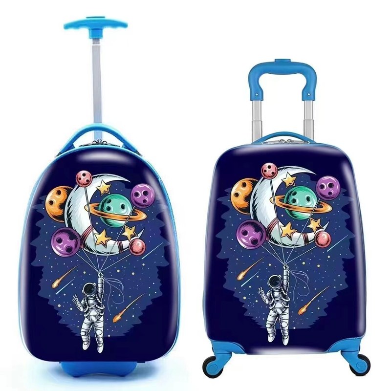 Bagagem Crianças Design de desenhos animados Popular Set de malas Trolley Bagagem com criança Mochila de viagem Sacos de bagagem