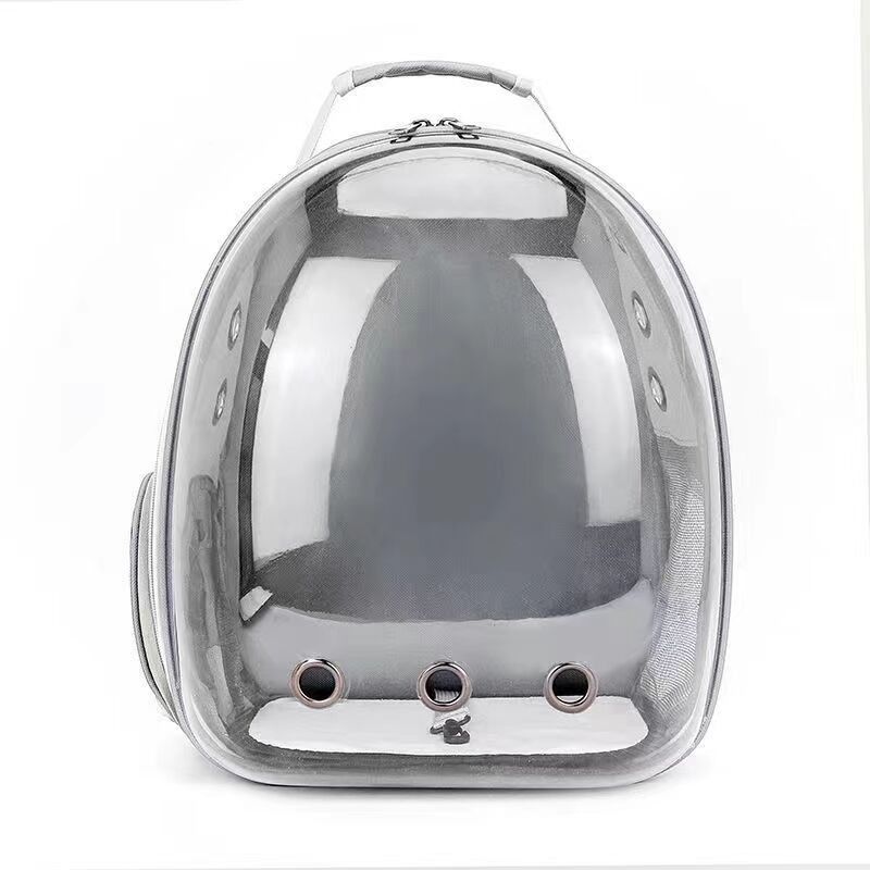 Fábrica Grátis Bolsas de Couro Personalizadas Para Gatos Transparente Panorâmica Portátil Bolsas de Viagem Para Gatos Cápsula Espacial Pet Dog Bags Pet