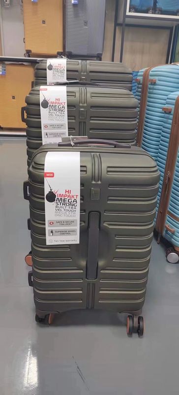 High Quality PC Carry-On Baggage Set Duplas Rodas Spinner Maleta Trolley Com Rodas Duplas