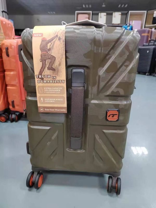 Fabrica Custom Popular Nova Bagagem de Prata na Europa 20 24 28 polegadas 3 Peças Set PC Maleta Com TSA Bloquear Trolley Viagem