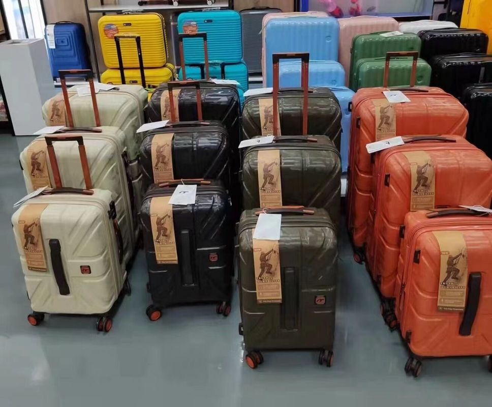Projeto 20/24/28 polegadas 3 peças PC ABS saco de carrinho vermelho malas de viagem bagagem caixa