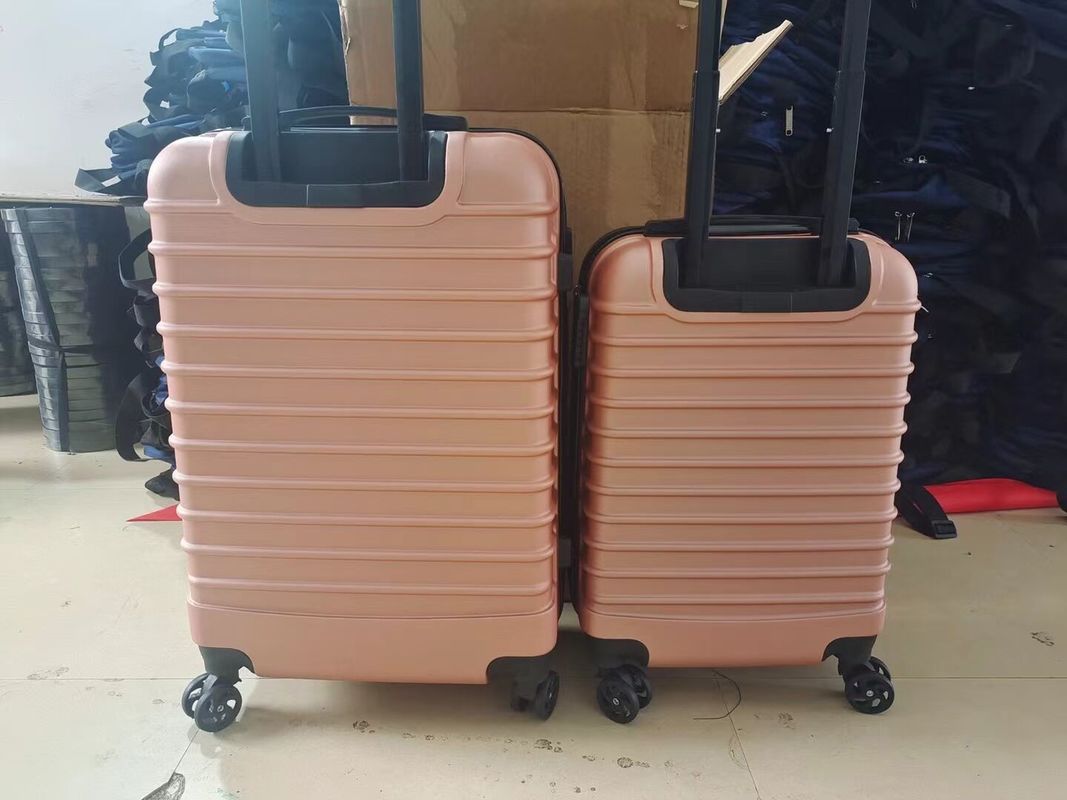 Customização ABS Bagagem de viagem barata Zipper Trolley Case Bagagem Carry On Maletas Com Roda Universal Impermeável
