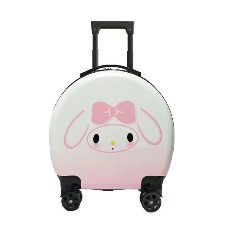 Carry On Suitcase On Wheels Travel Rolling Luggage Kids Rounded Luggage Cabin Trolley Bag Carinhosos Pequenas Caixas