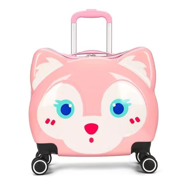 Crianças Puxa Caixa 3D Cartoon Maleta Nova Moda Lindo Saco Escolar Logotipo Regalo Bagagem Personalizada