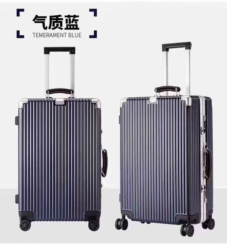 Novo design de carrinho de bagagem unisex elegante porta-malas de viagem com spinner caster luggge