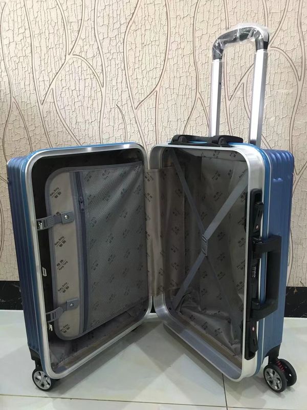 Logotipo personalizado de alta qualidade de alta qualidade de moda maleta leve porta-bagagens de viagem