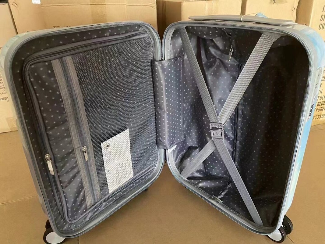 Customize padrão desenho animado crianças andar em mala crianças assento para meninas meninos viajar carregar em bagagem