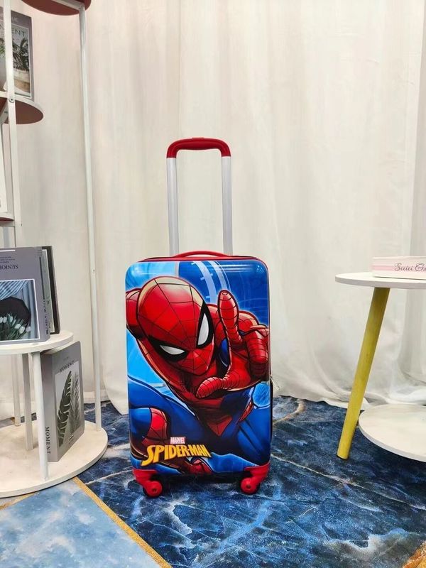 20 polegadas de malas crianças padrão personalizado de impressão de design ABS + PC bagagem conjunto de viagem de viagem de carrinho de mão bolsas