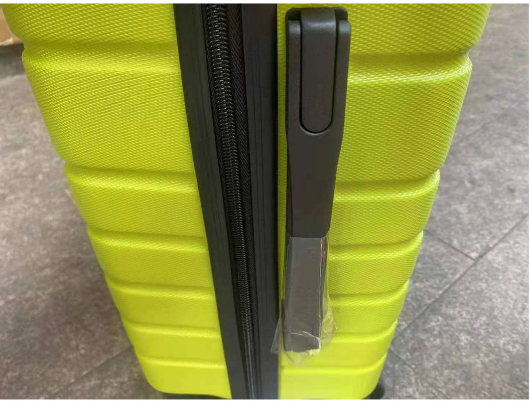 Acessórios de luxo ABS Material de moda Cassa de carrinho Universal Roda Alumínio Carrinho Maleta Unisex Password Bagagem