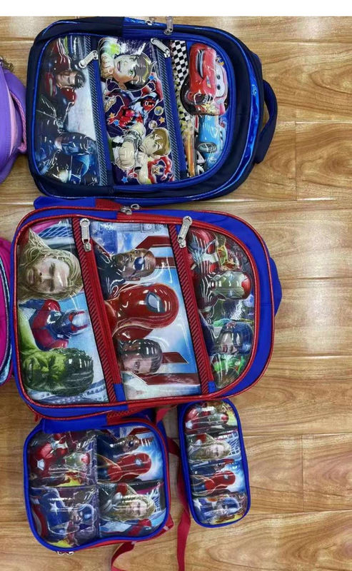 Back To School Supplies Kit Mochila 2024 Bolsas Escolares Crianças Bolsas Escolares Para Rapazes Cartões Animados Mochila Escolar