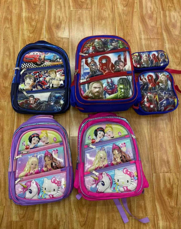 Back To School Supplies Kit Mochila 2024 Bolsas Escolares Crianças Bolsas Escolares Para Rapazes Cartões Animados Mochila Escolar