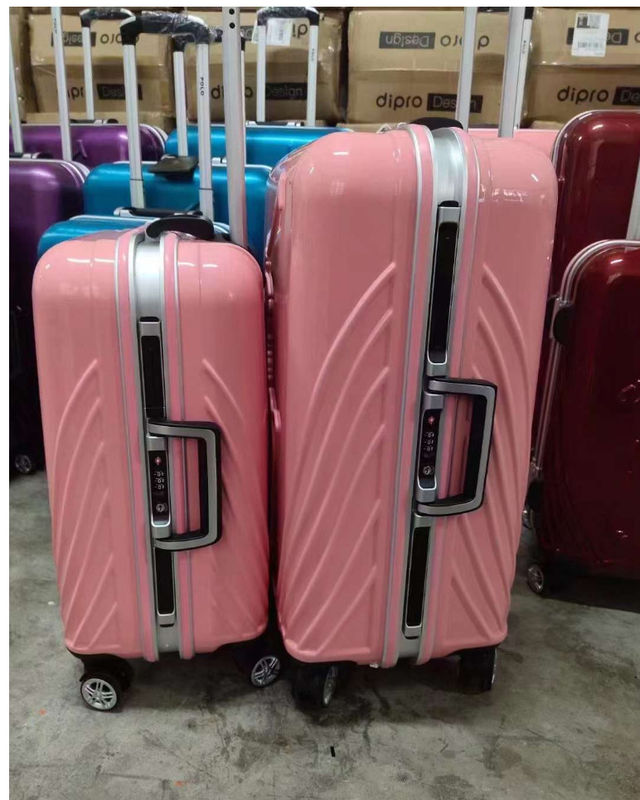 ABS/PC personalizado bagagem 20 24 28 polegadas High Quality Spinner Trolley sacos para negócios ao ar livre