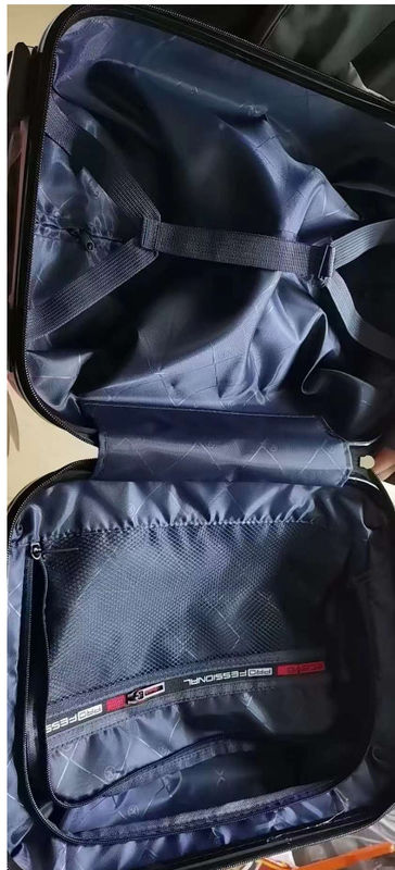 Saco de carrinho 16/20 polegadas Spinner Hard Baggage Set Textura de superfície ABS Novo para viagens