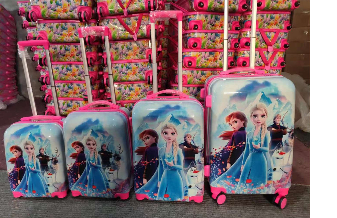 ABS Kids Cartoon Bagagem Novo Design Pequena Bagagem Kid Cute Kids Trolley Bagagem Para Crianças Viagem