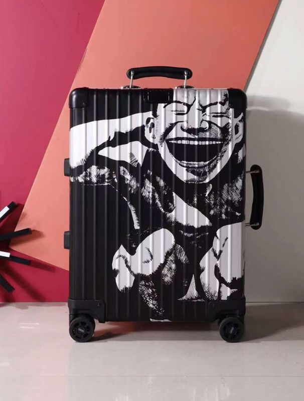 3pcs de bagagem personalizada de carrinho de viagem ABS PC com rodas de design personalizado