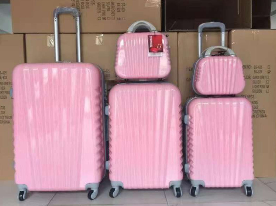 360 graus de rolagem maleta de casca dura com rodas conjunto de bagagem bolsa de viagem feminina XHA190