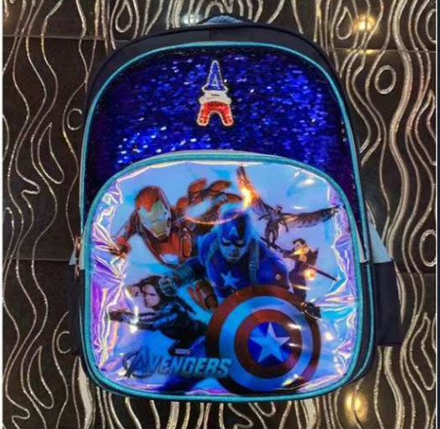 Venda direta de fábrica Logotipo personalizado Desenho bonito Saco escolar para crianças Mochila para meninas Mochila para meninos