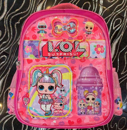 Rosa Minimalista Leve Mochila Escolar Personalizada Outdoor Mochila Casual Personalizada Para Meninas