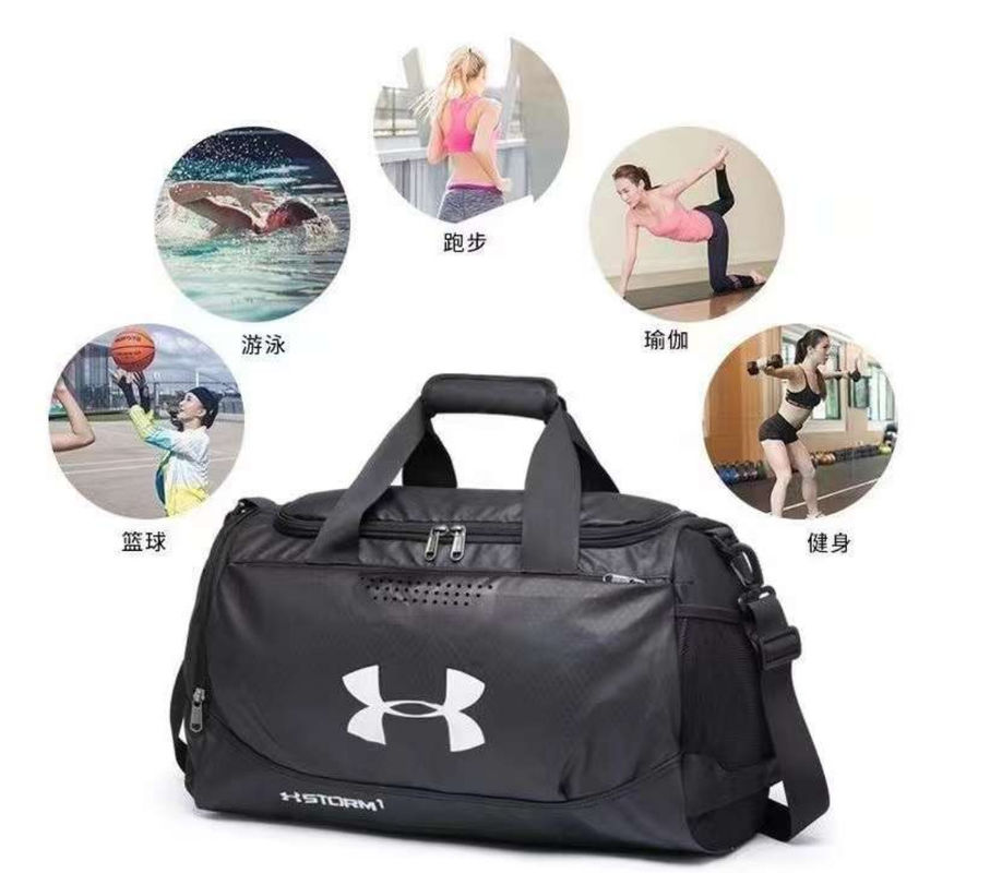 Logotipo personalizado Saco de viagem de grande capacidade Íntegro para ginásio exterior Saco de duffel Saco de mão Saco esportivo masculino