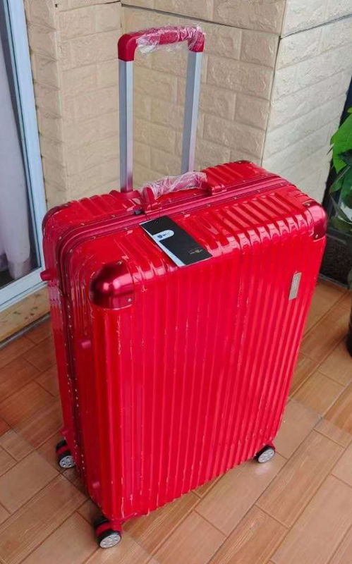 Mala de viagem do curso bagagem unisex da grande capacidade da bagagem de mão do PC por atacado da fábrica da bagagem do grupo da bagagem do trole de 3 partes