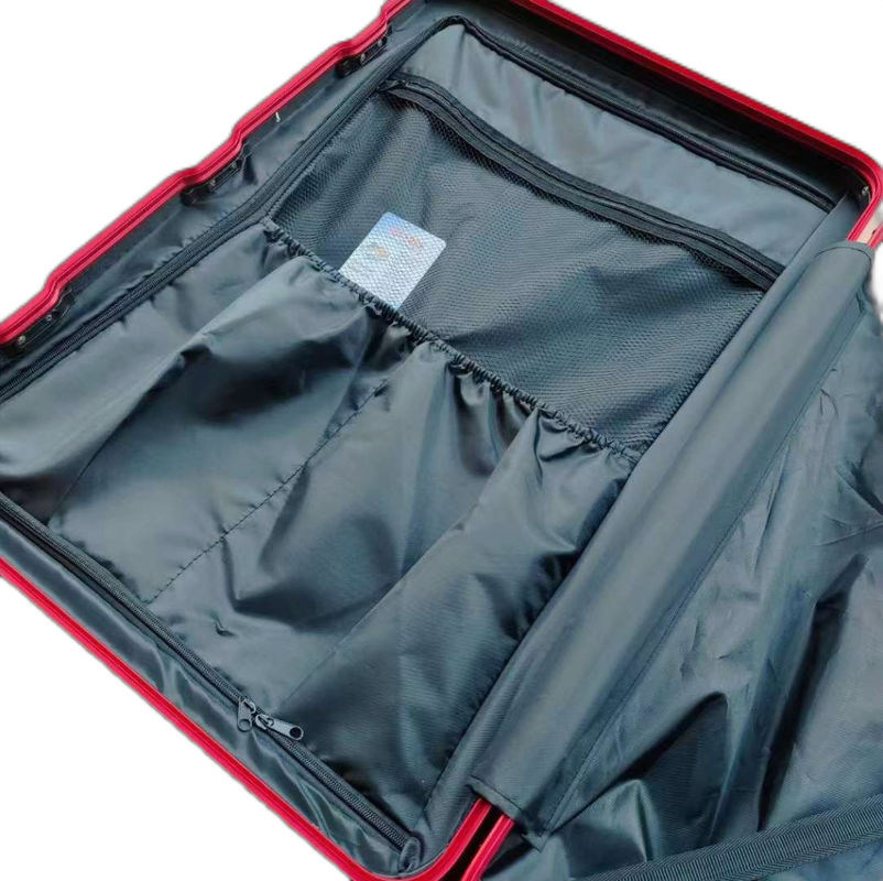 Mala de viagem do curso bagagem unisex da grande capacidade da bagagem de mão do PC por atacado da fábrica da bagagem do grupo da bagagem do trole de 3 partes