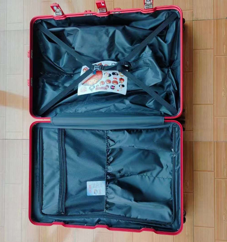 Mala de viagem do curso bagagem unisex da grande capacidade da bagagem de mão do PC por atacado da fábrica da bagagem do grupo da bagagem do trole de 3 partes