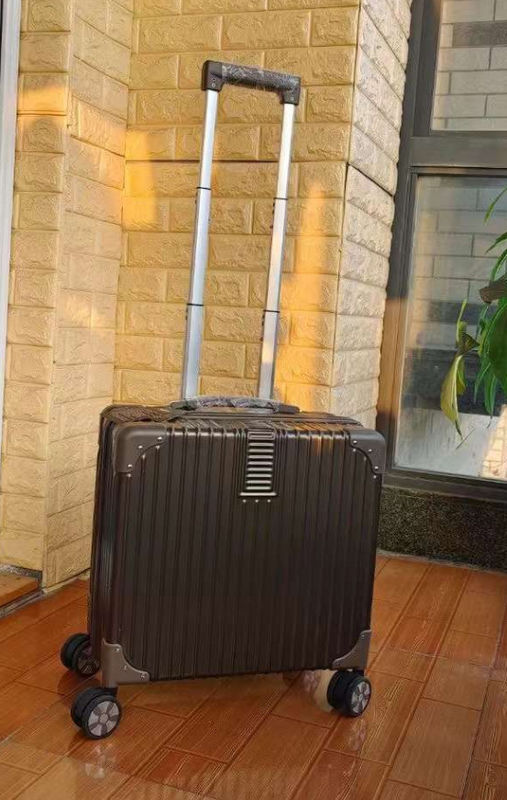 New Designer Bagagem Boa qualidade resistente a arranhões Trolley Maleta de negócios Computador Maleta Alumínio Frame Maleta