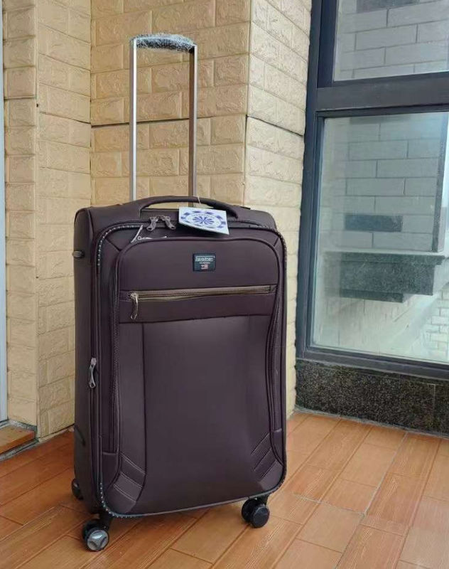 OEM/ODM Logotipo Cor 4 Pcs Conjunto Tecido Moles Sacos de Viagem Trolley Maleta Saco de Bagagem