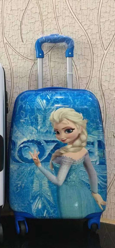 Customize padrão desenho animado crianças andar em mala crianças assento para meninas meninos viajar carregar em bagagem