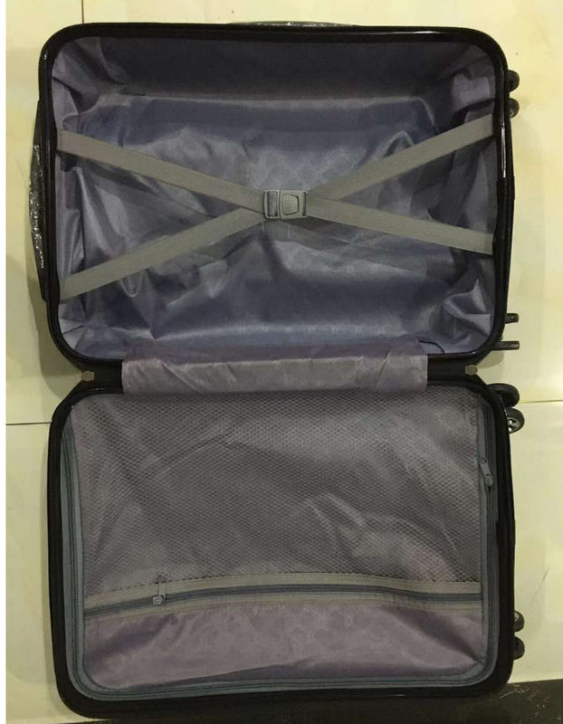 Desenho simples Abs Carry-On Trolley Spinner Caster malas de viagem por atacado Designers equipagem conjuntos para viagem