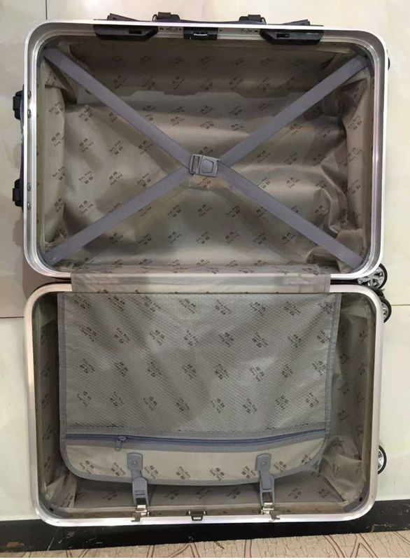 Logotipo personalizado de alta qualidade de moda maleta leve porta-bagagens de viagem