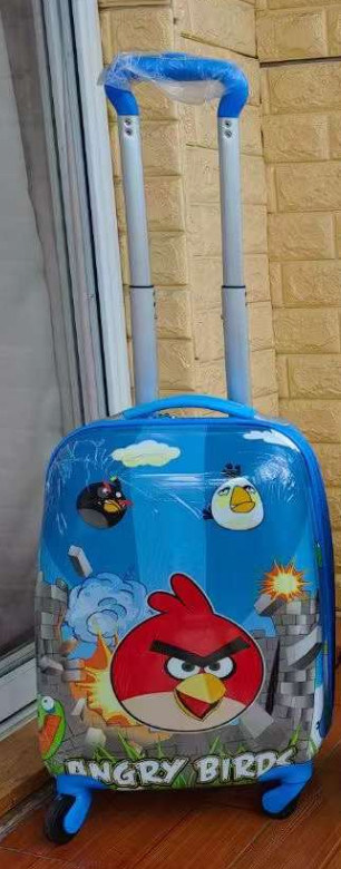 Nova chegada 16 polegadas ABS bagagem de viagem Cartoon maleta para criança Universal roda de carrinho de caixa com diferentes padrões criança